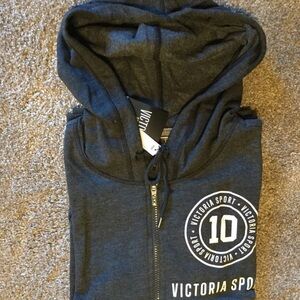 New VS charcoal grey hoodie